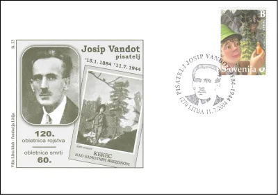 PISATELJ JOSIP VANDOT 1884 - 1944